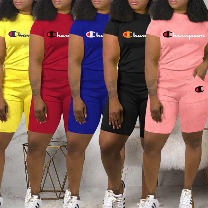 champion top and shorts set