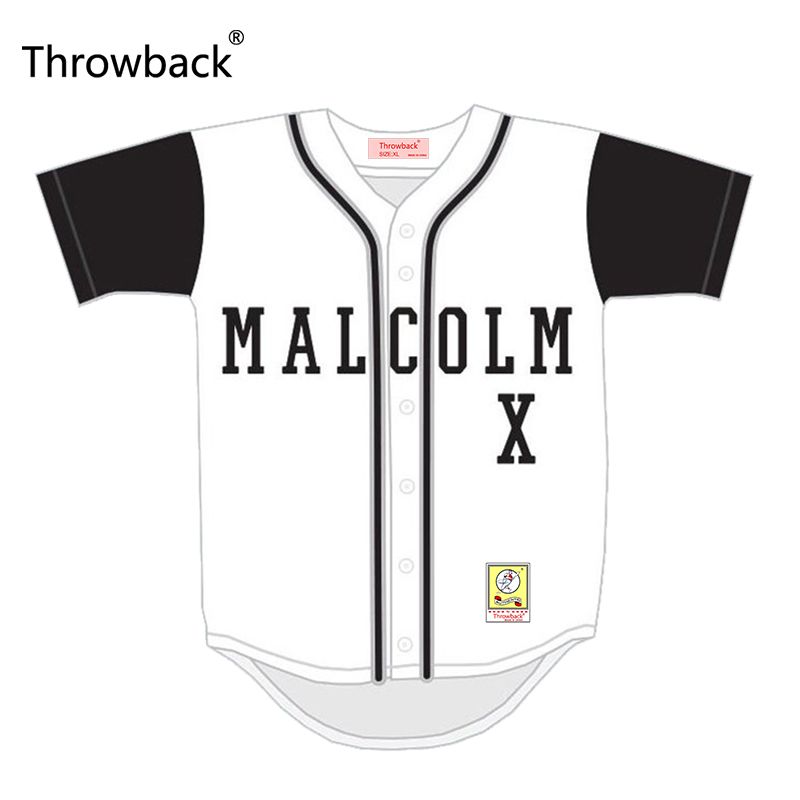 malcolm x baseball jersey