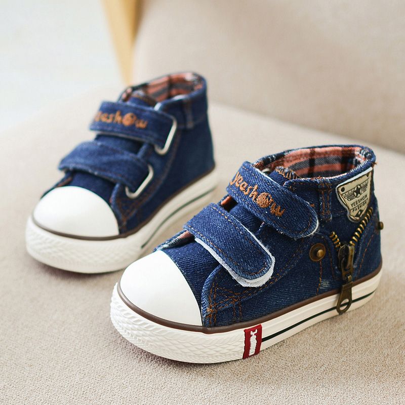 denim shoes for baby girl