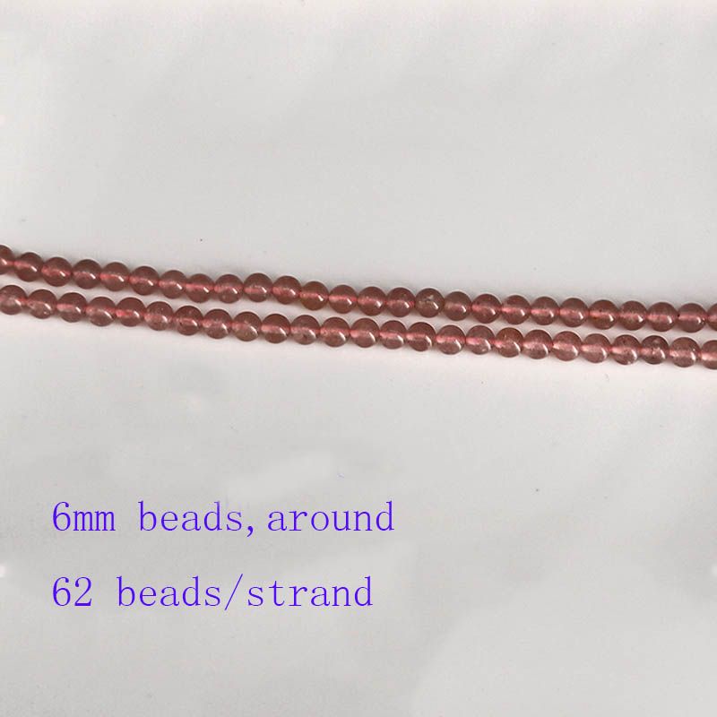 5 strands 6mm beads