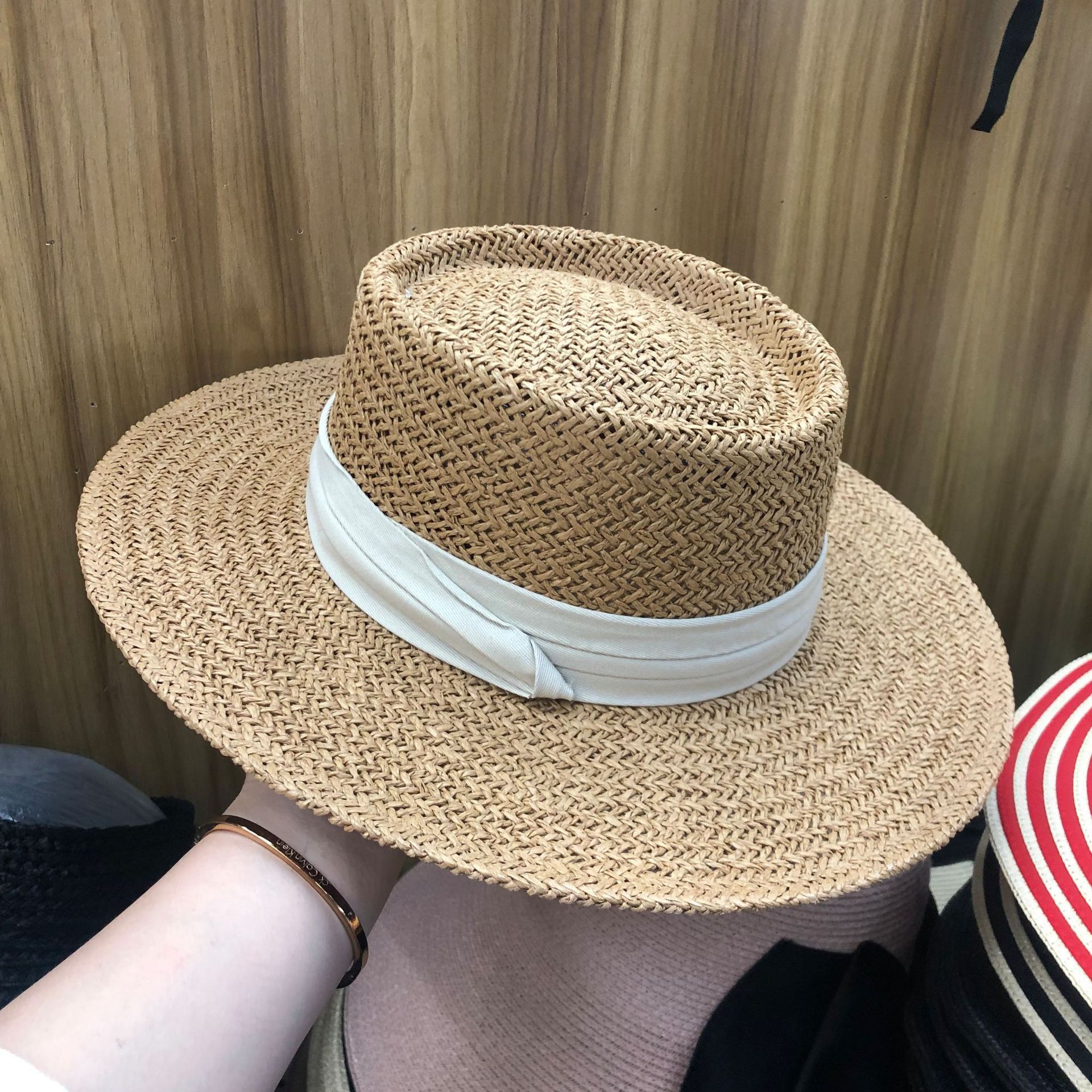 calvin klein beach hat
