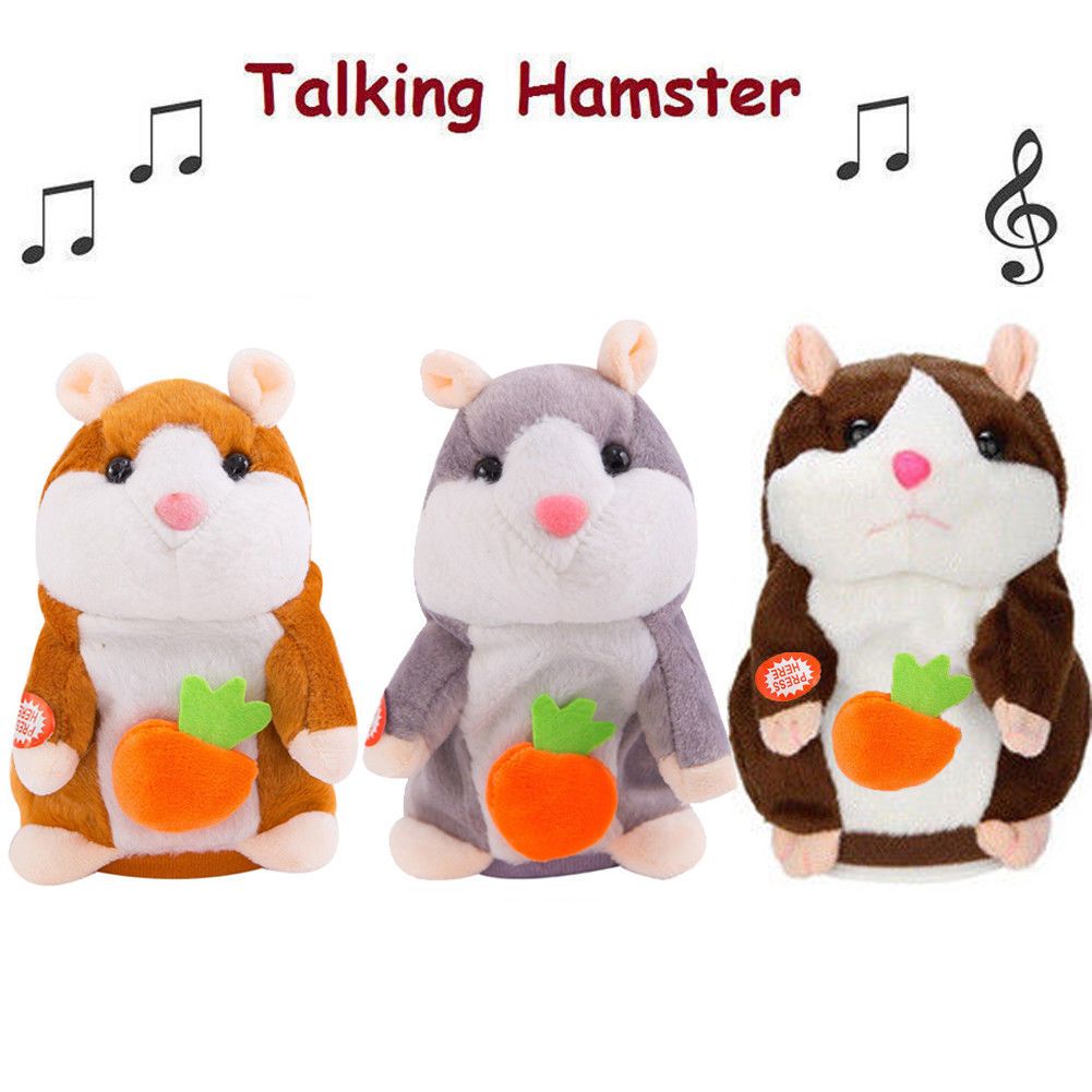 talking hamster christmas toy