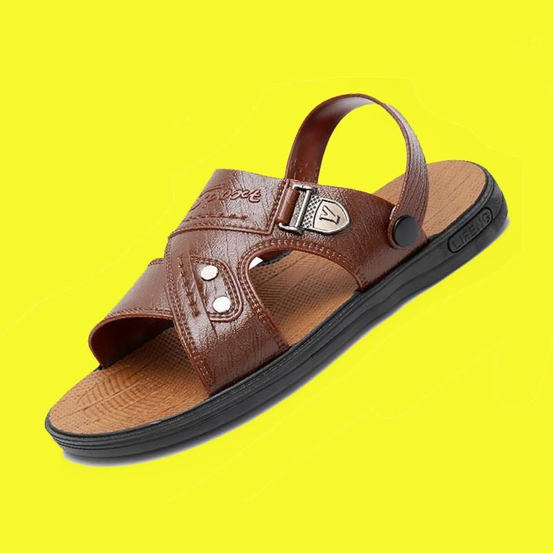 huaraches de cuero para hombre