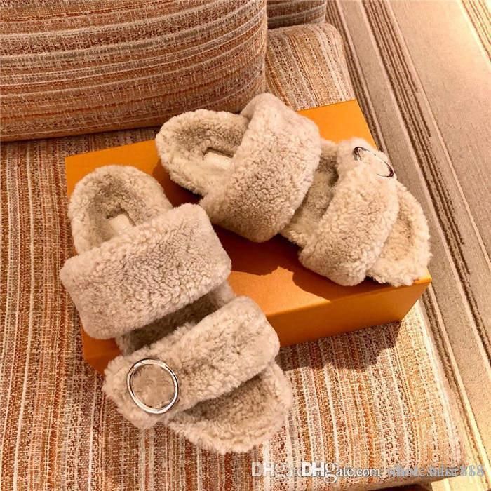 sheep wool slippers