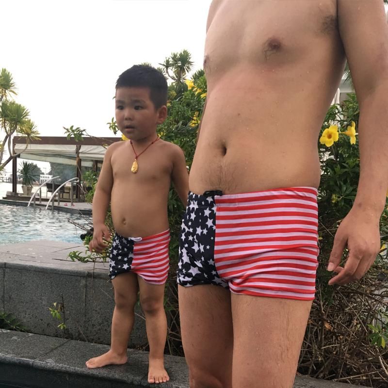 father son swimwear