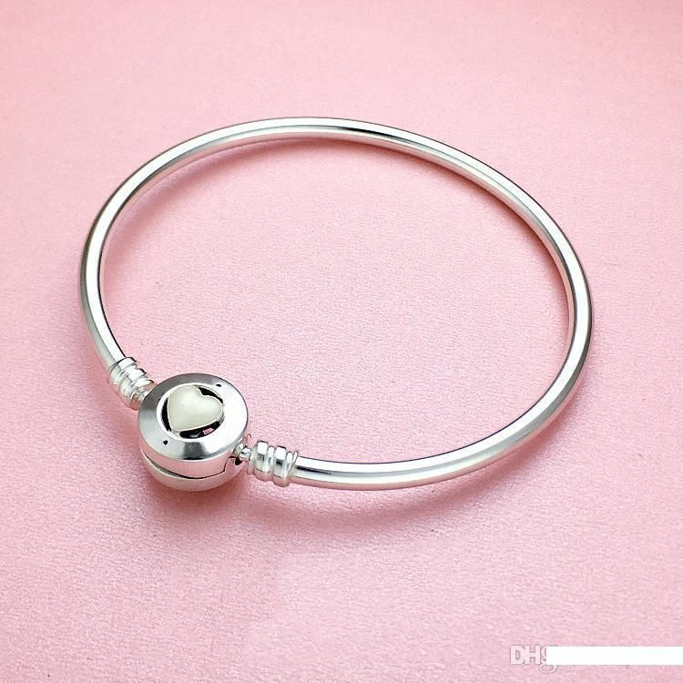 Pink Box 3mm Solid Stainless Steel Cuff Bracelet Always In My Heart