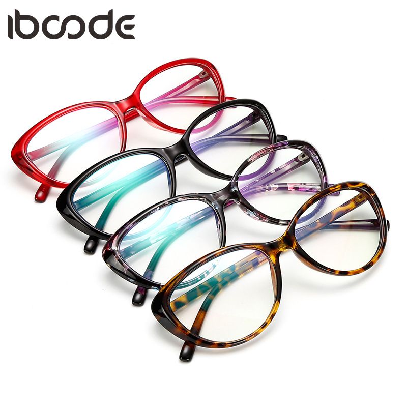 2020 Iboode Vintage Cat Eye Glasses Frames Women Oval Transparent Eyeglasses Frame Men Clear Lens Spectacle Female Fashion Eyewear From Breeches 34 34 Dhgate Com