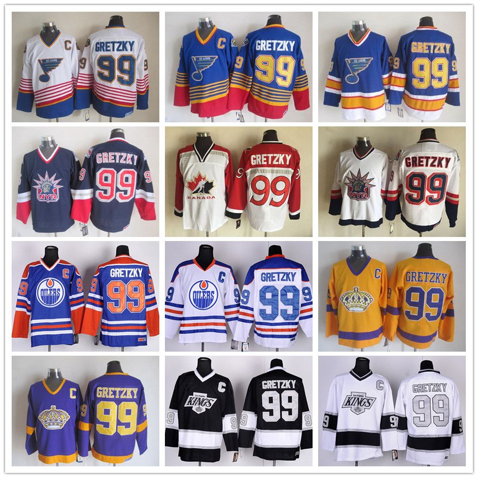 la kings vintage purple jersey
