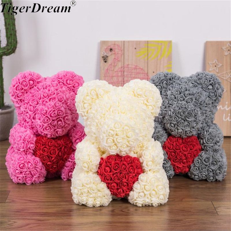 40cm rose bear