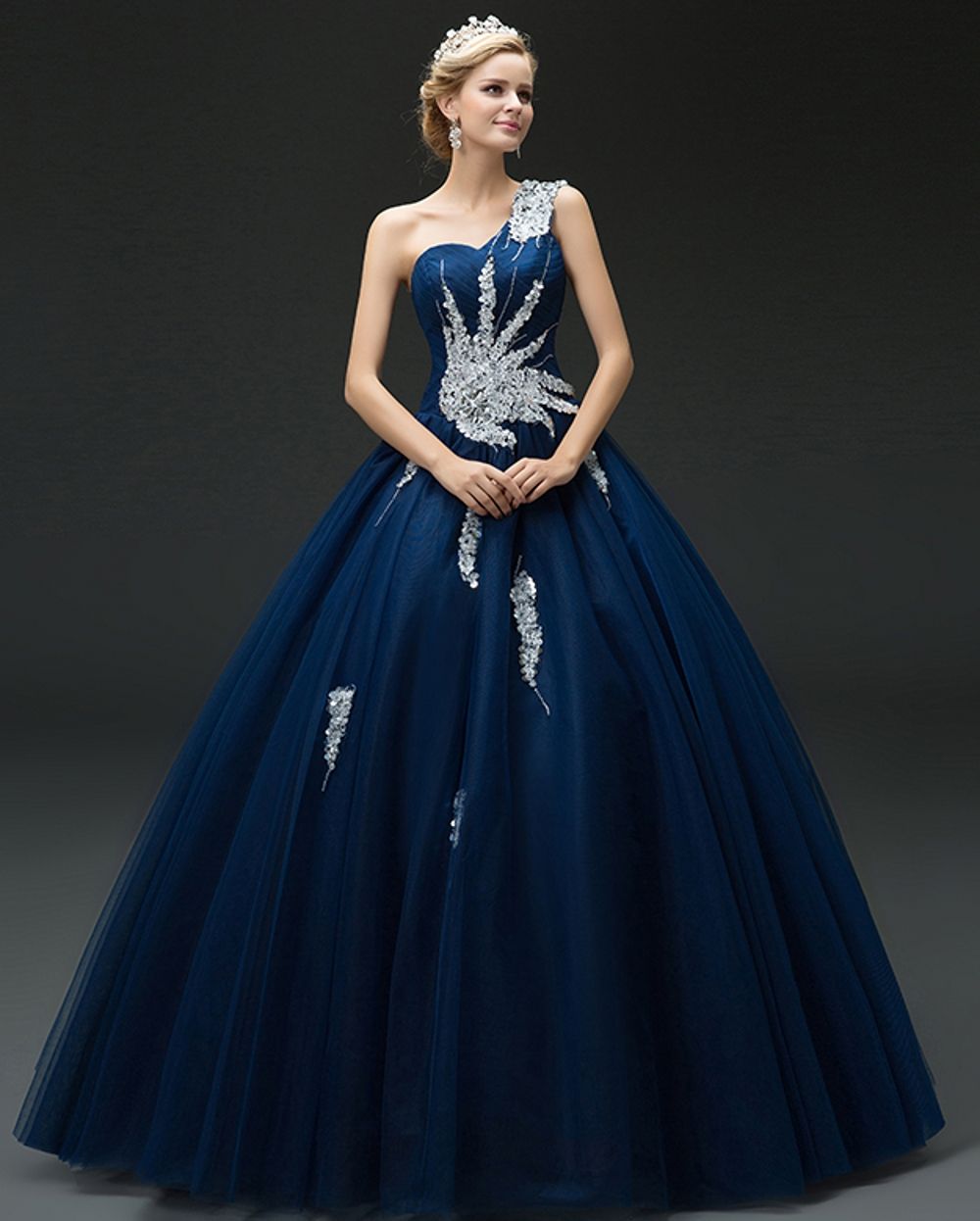 classic navy dresses