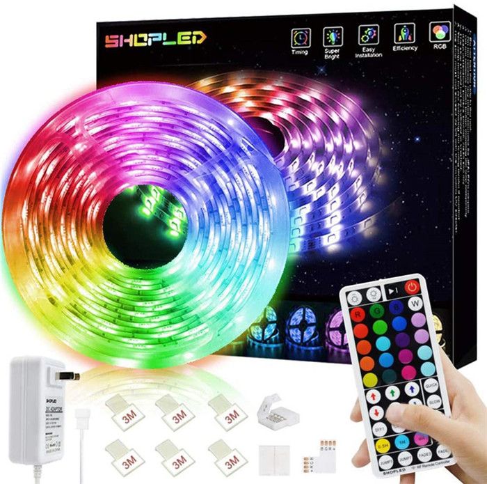 5M LED Strip Kits + 44Keys RF Remote