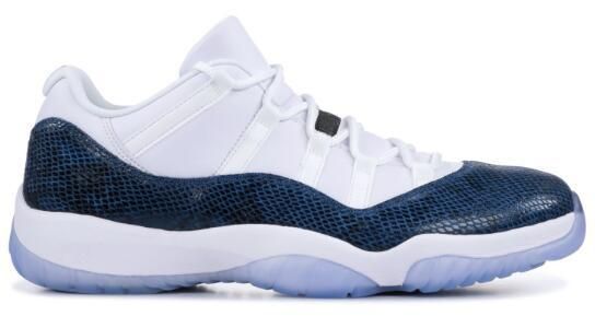 snakeskin 11s blue