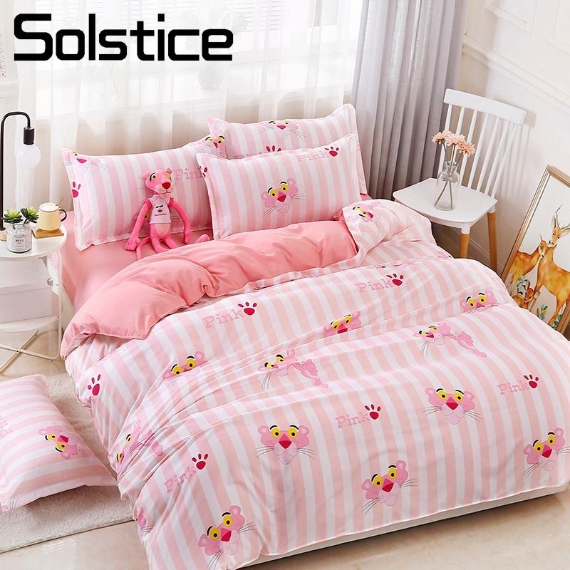 Solstice Home Textile Duvet Cover Sheet Pillow Case Girl Child