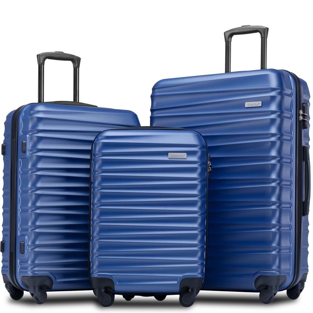 lightweight suitcases set