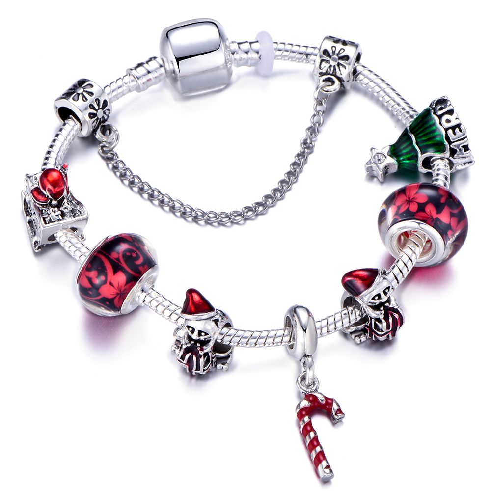 Acheter 2019 Bracelet À Breloques De Noël Les Femmes Avec Le Père Noël Et Les Perles De Sapin De Noël Conviennent Au Bracelet Pandora De 5,69 € Du ... Acheter 2019 Bracelet À Breloques De Noël Les Femmes Avec Le Père Noël Et Les Perles De Sapin De Noël Conviennent Au Bracelet Pandora De 5,69 € Du ...