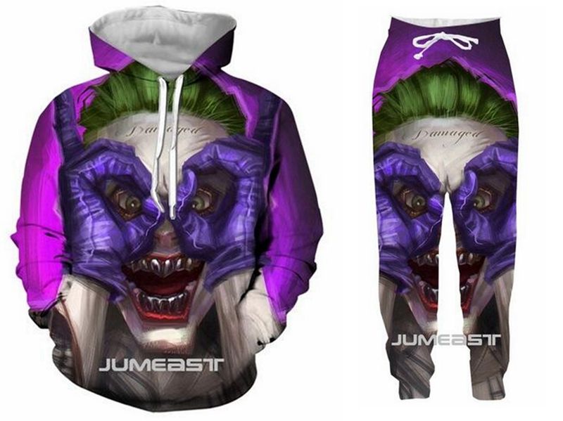 joker and harley quinn hoodies