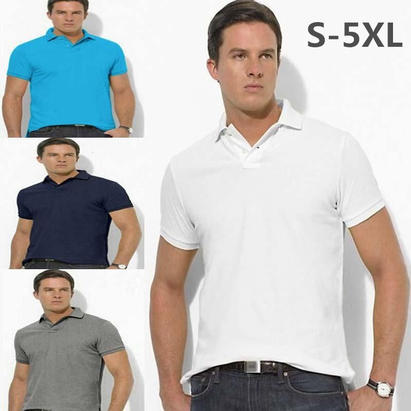 2020 Polo Shirts Men High Quality Cotton Short Sleeve Shirts