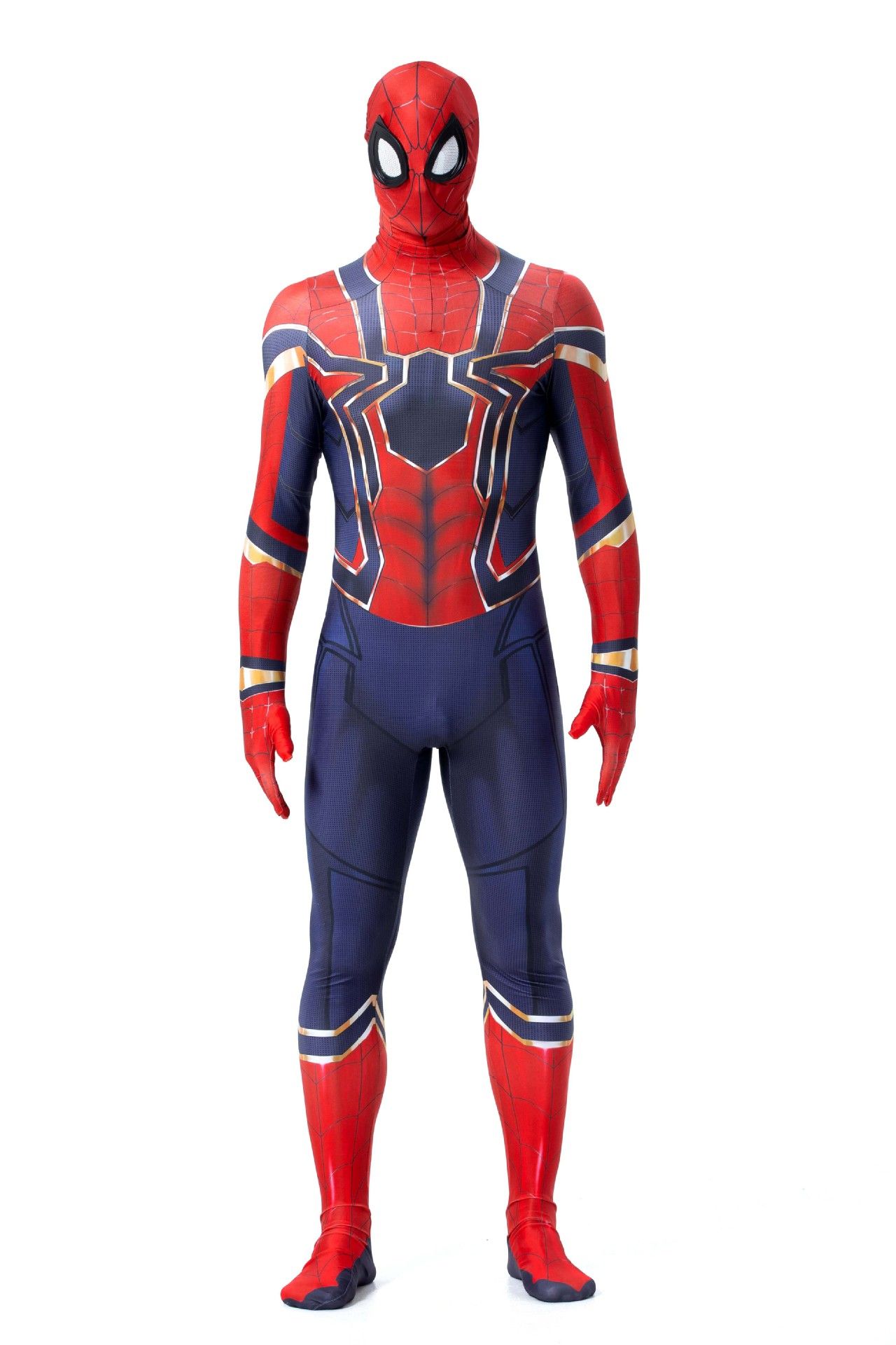 Spider Man Into SuperHero Costume Kids Miles Morales Cosplay Fancy Paty Suit UK