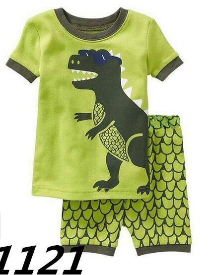 Compre Dinosaurio Verde Ropa De Los Ninos Conjuntos Dinosaurio Ninos Traje Pijama Conjunto Verano Del Bebe Pijama Nino Del Pijama De Ropa Infantil A 15 78 Del Babyclothes168 Dhgate Com