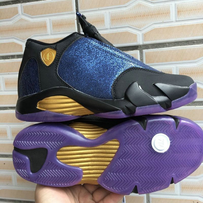 purple and black 14s