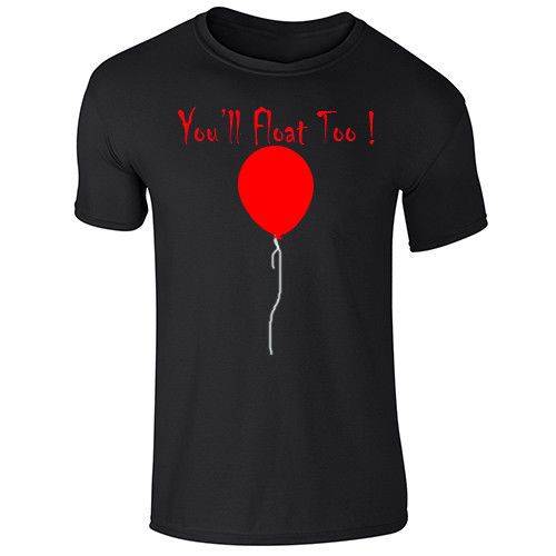 Acquistare T Shirt Con Palloncino Rosso Pagliaccio Spaventoso Halloween  Stephen Kings Is Inspired Maglietta Personalizzata In Jersey Di Pennywise  Tees Economico | Consegna Veloce E Qualità | It.Dhgate