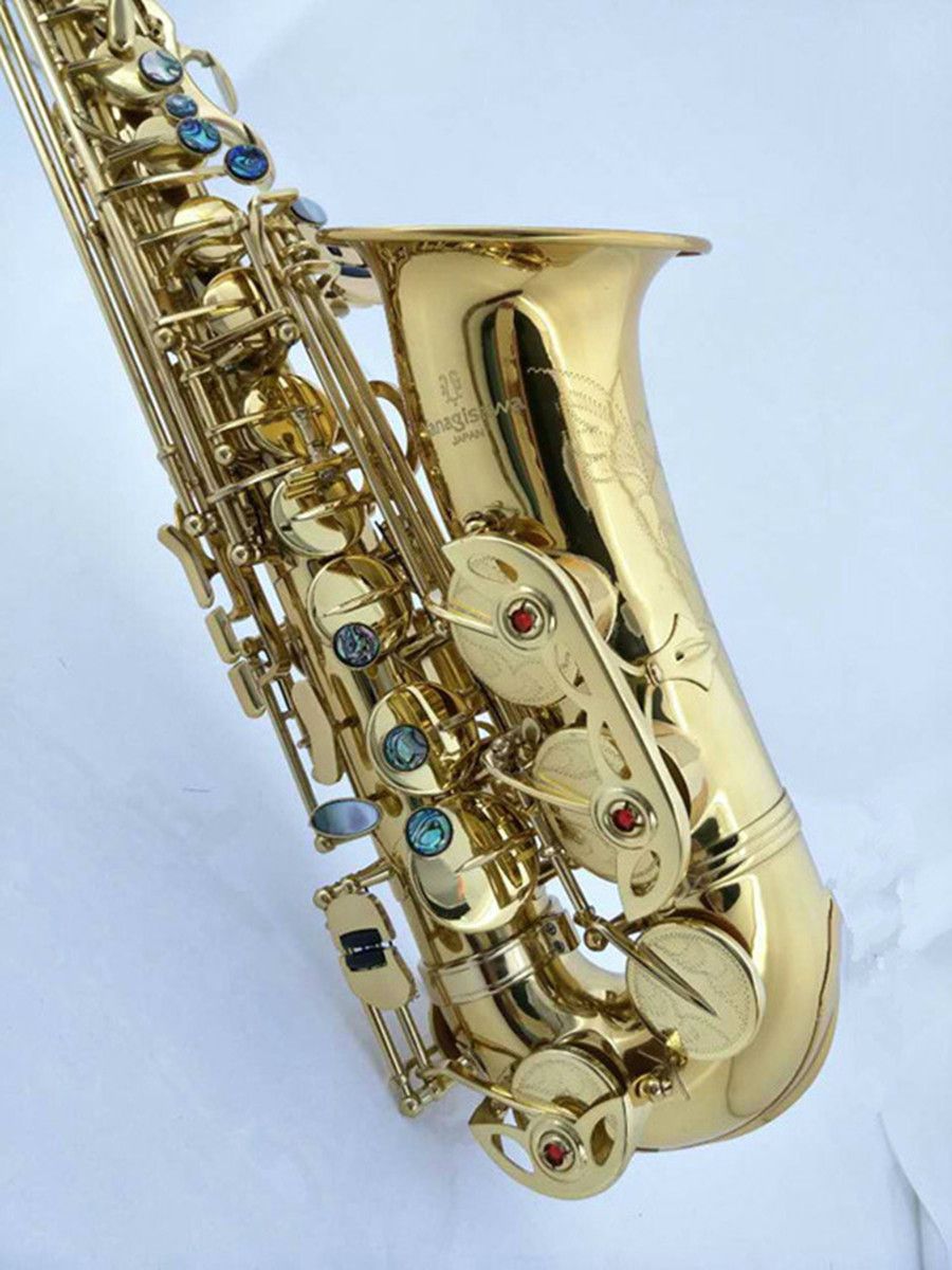 Brand New Alto Sax YANAGISAWA A 992 Alto Saxophone Eb Golden Alto Sax