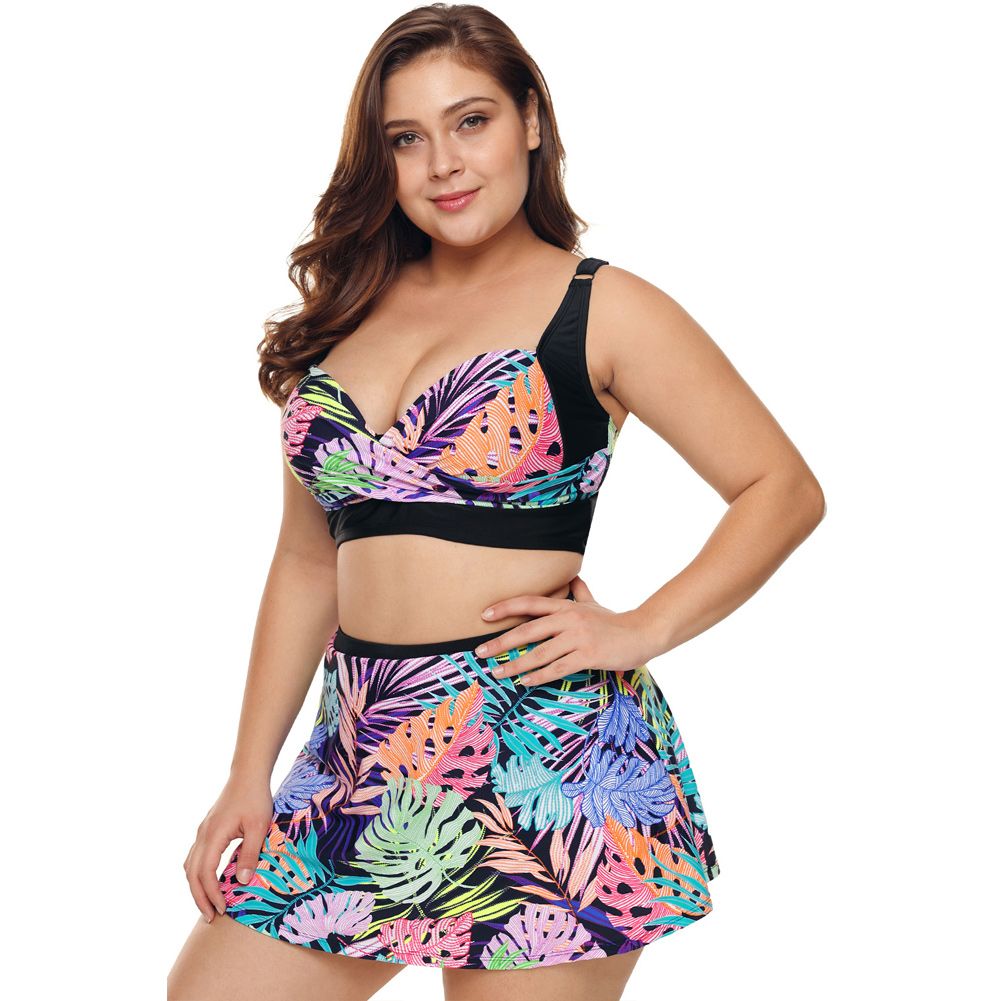 plus size swim sets