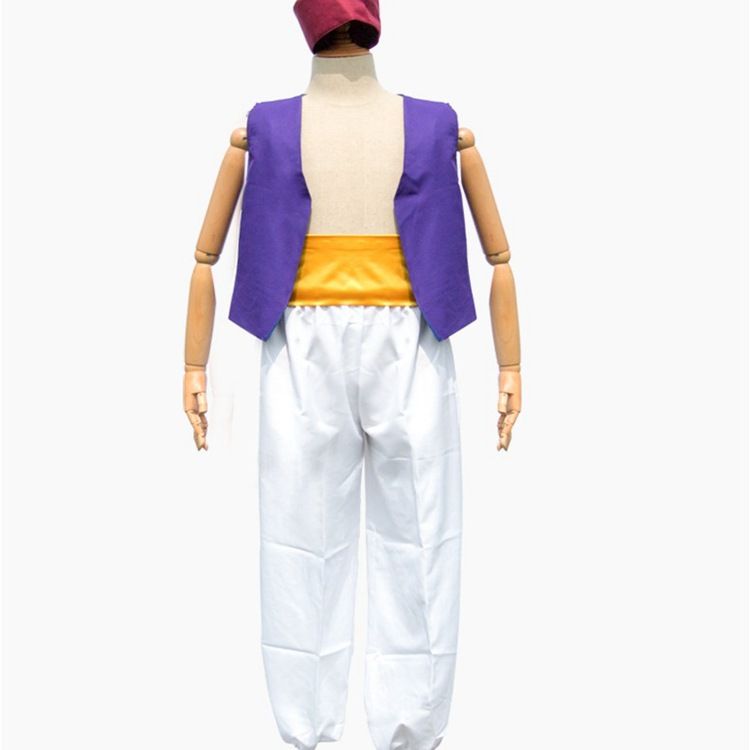 Halloween Party Aladdin and His Wonderful Lamp Prince Cosplay Costume US Ship