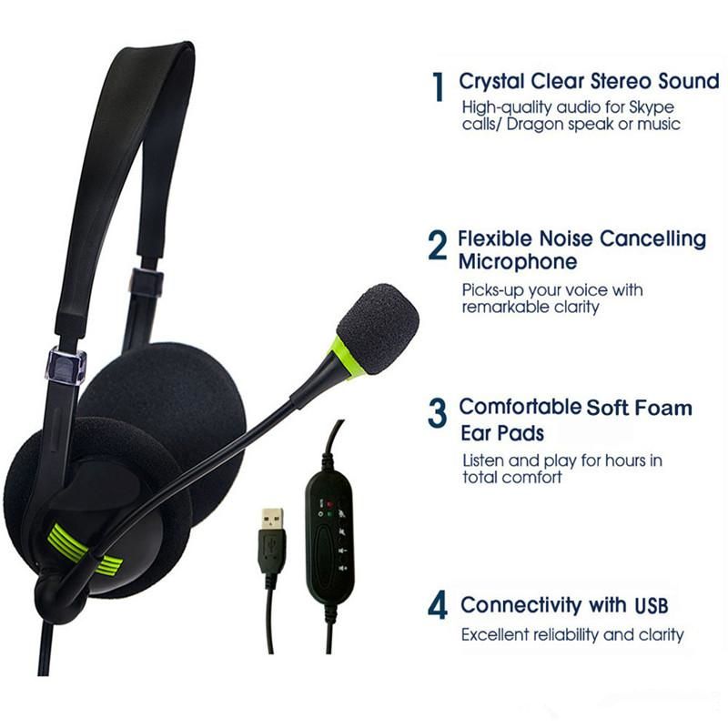 computer earphones with microphone
