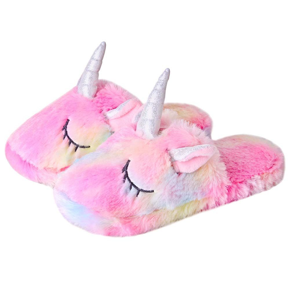 Slippers Kids Family Unicorn Slippers 