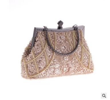 vintage beaded evening bolsas