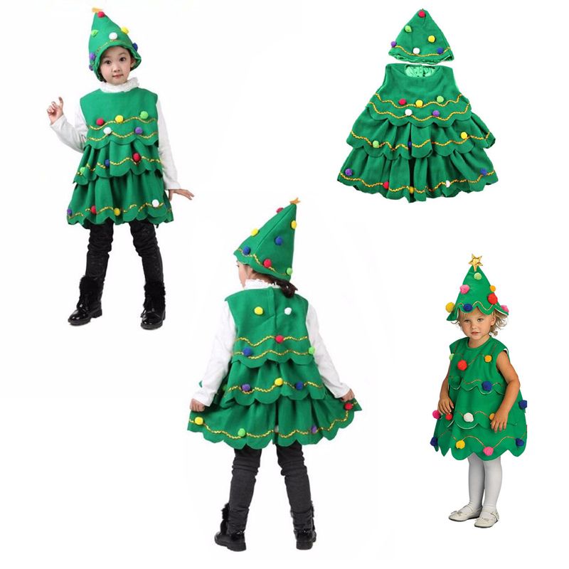 kids christmas tree costume