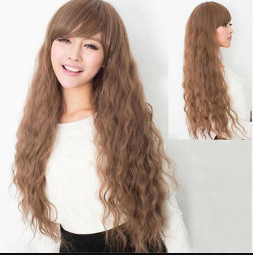 Wig Fashion Sexy Party Cosplay Korean Womens Full Long Hair Wig