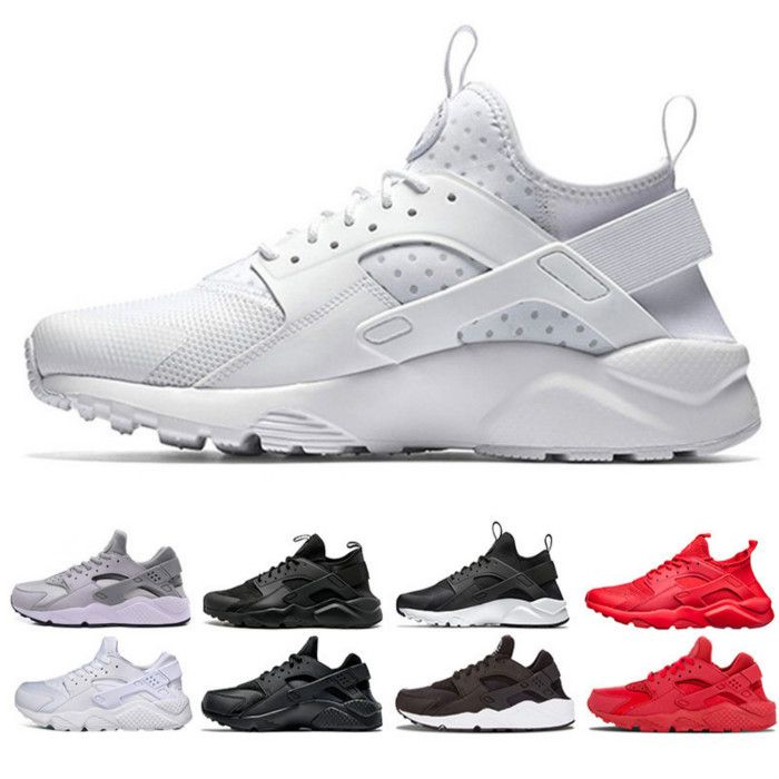 triple white huarache mens