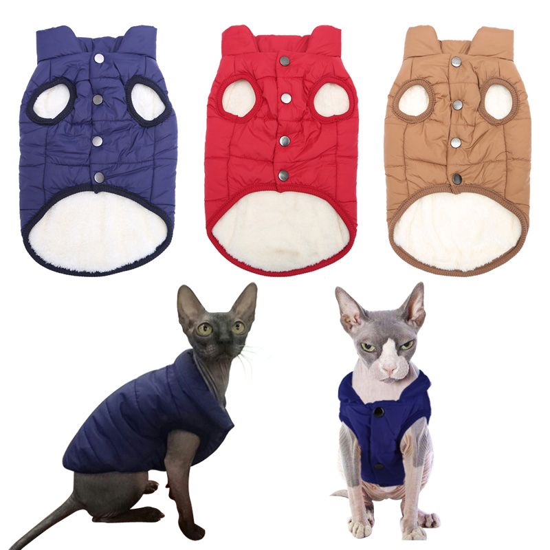 Acheter Vetements Chauds Animaux Cat Automne Hiver Pour Sphynx Doux Toison Chaton Kitty Manteau Veste Costumes Chat Noel Animaux Domestiques Vetements De 22 64 Du Starch Fr Dhgate Com