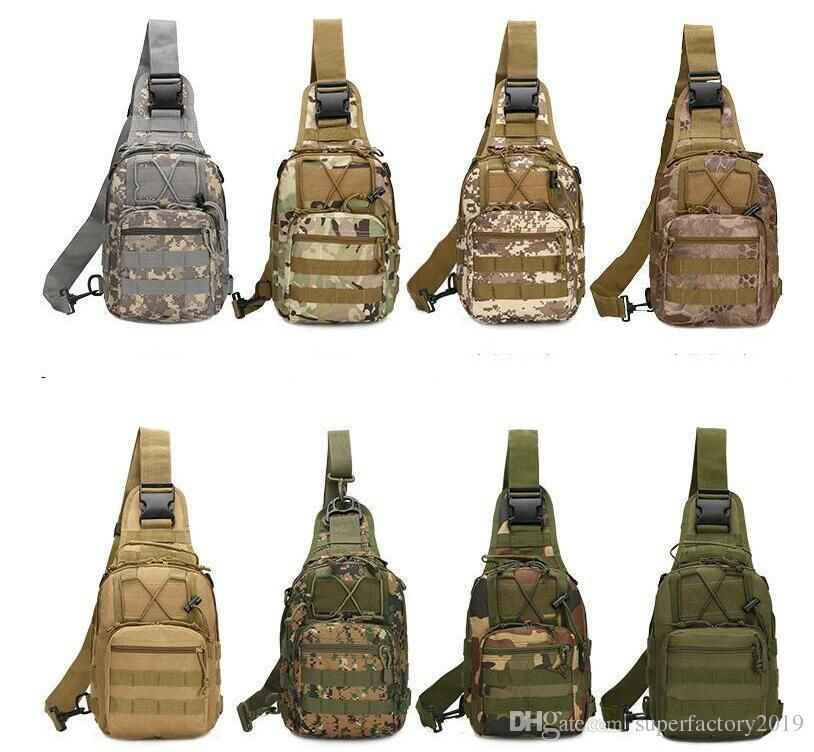 outdoor shoulder military tactical backpack travel camping hiking trekking bag