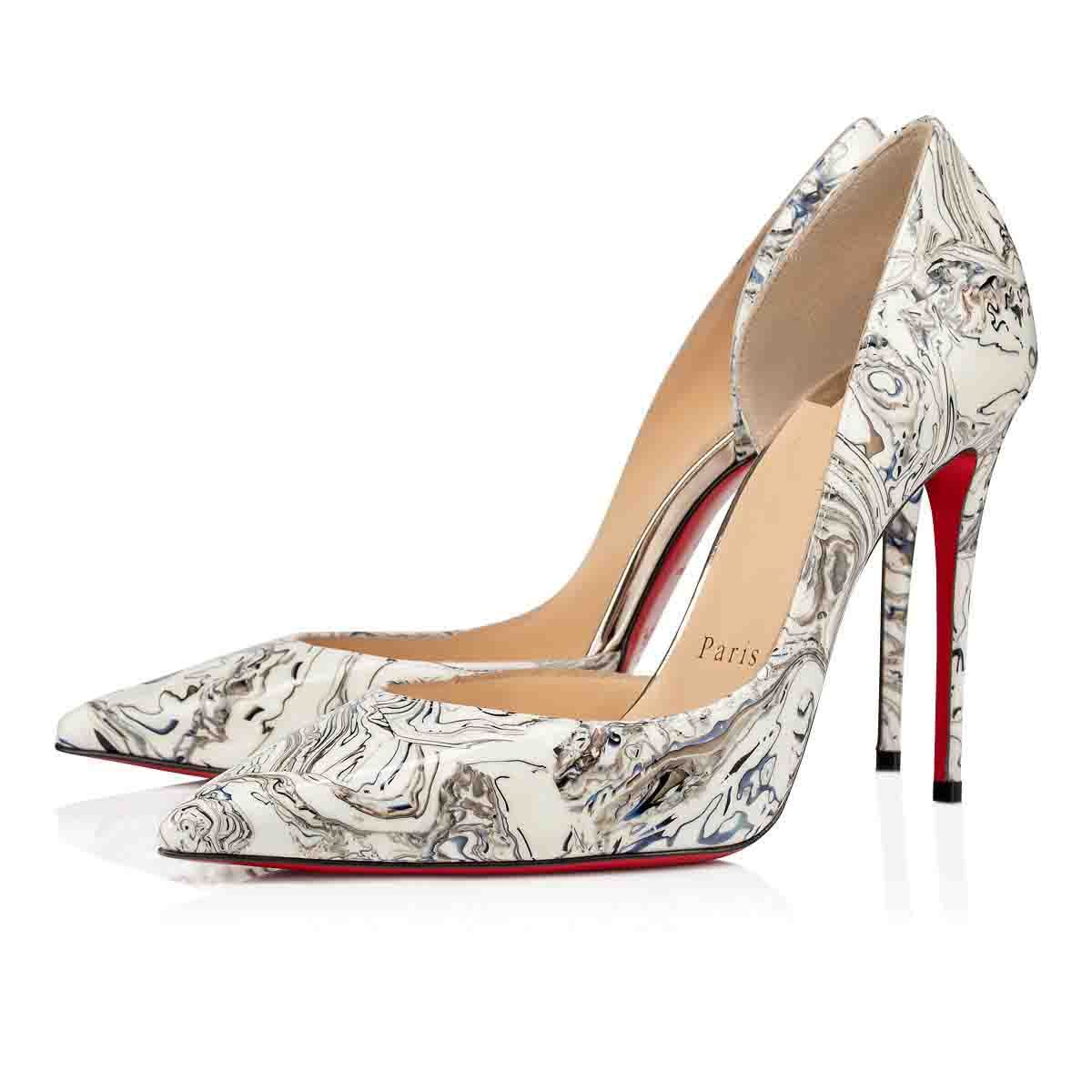 heels with glitter bottom