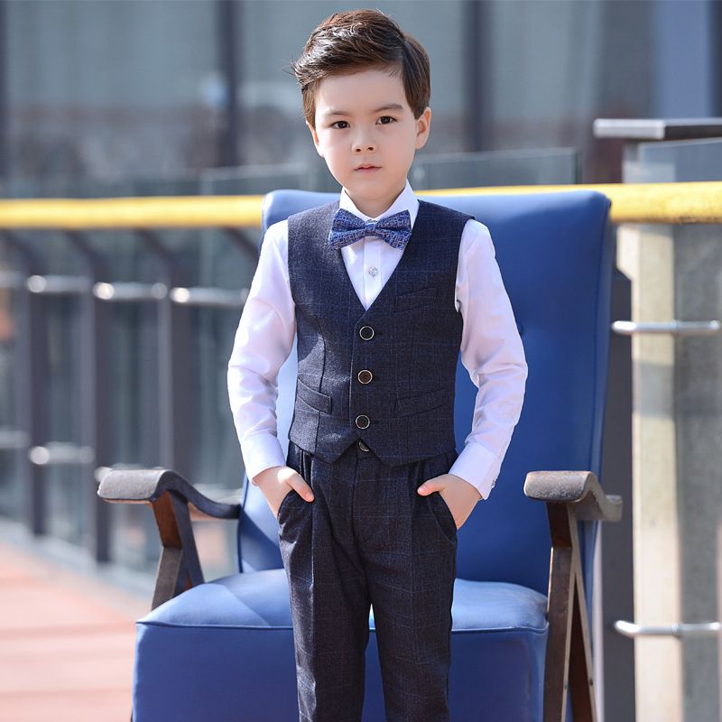 Acquistare Costumi Bambini Tute Da Cerimonia Abiti Da Cerimonia Bambini  Tuxedo Vestito Costumi Feste Camicia Pantaloni Pantaloni 3 Pezzi Economico  | Consegna Veloce E Qualità | DHgate Italy