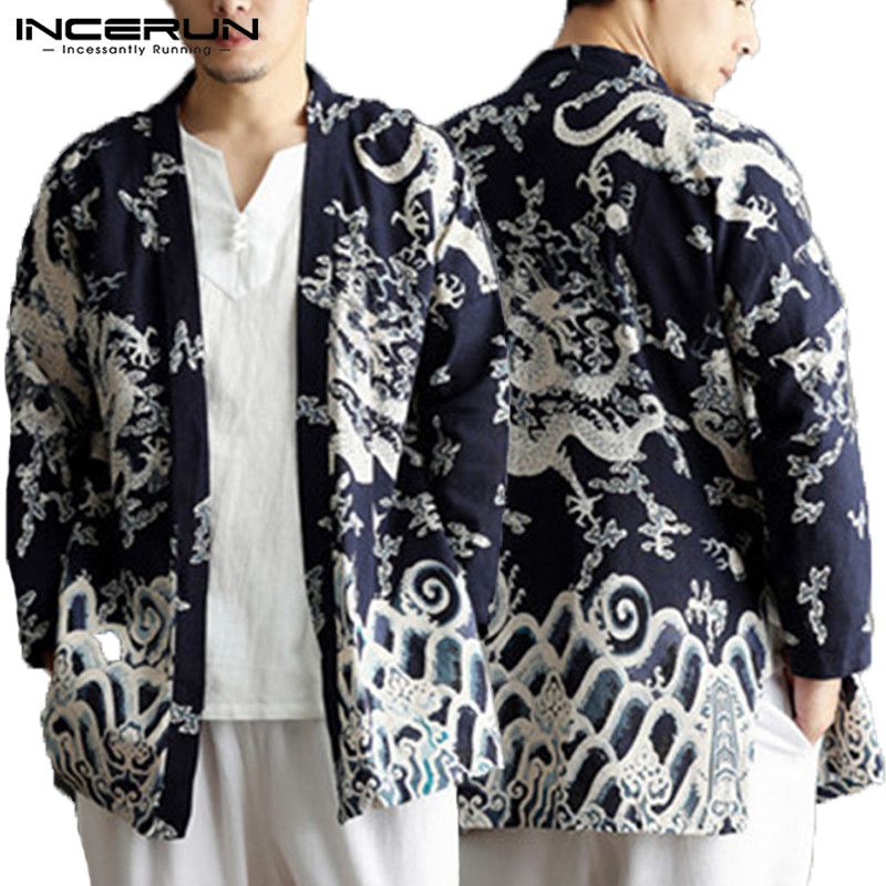 Compra Retro Floral Étnico Para Hombre Manto Con Trinchera Manga Larga Tops  Punk Cardigan Abrigos Moda Casual Abrigos 5xl Outwear Hombre Hombre Manto  Otoño Barato | Entrega Rápida Y Calidad | Es.Dhgate