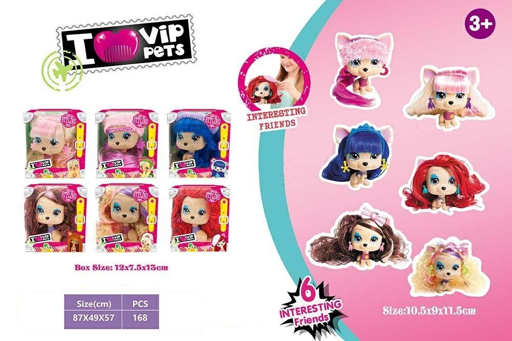 Long Hair Pet Dog Doll Princess Toy Plastic Six Styles Cartoon Kids Dolls Toys For Children Interesting Friends Newborn Dolls Clothes Dolls From Mk665e323 526 8 Dhgate Com