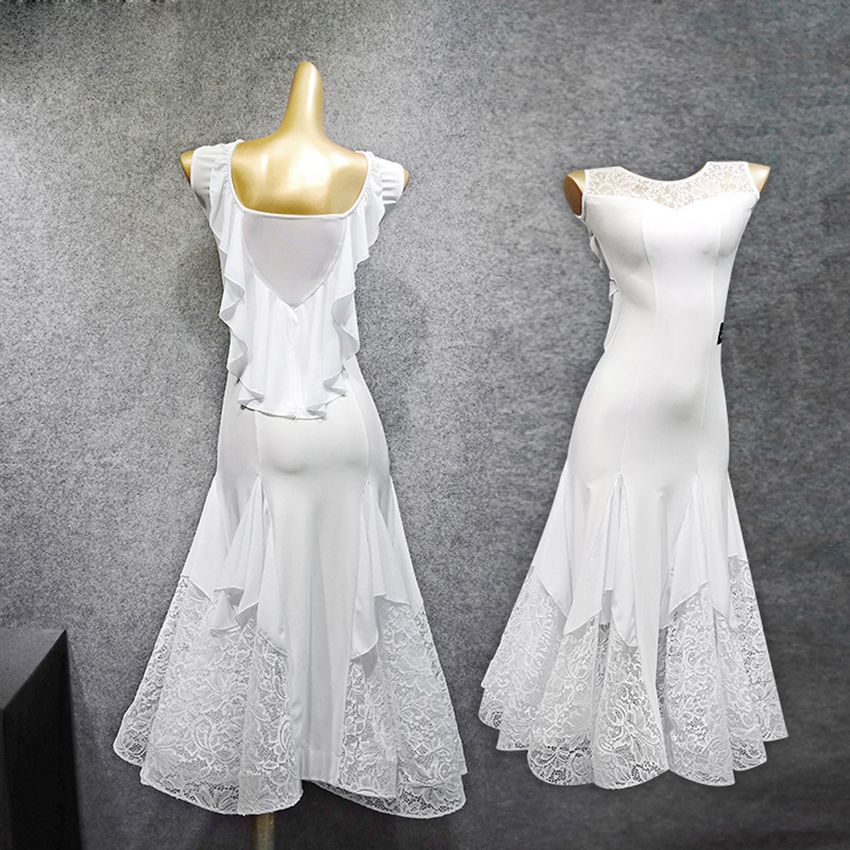 one piece frill dress