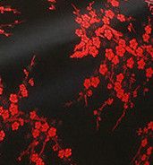 300x33 cm nero con rosso