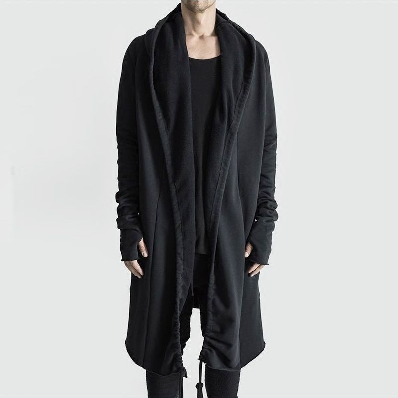 Compra Marca Mantle Streetwear Hoodie Largo Hombre Negro Para Hombre Con  Capucha Hip Hop Longline Sudadera Sudadera Hombre Barato | Entrega Rápida Y  Calidad | Es.Dhgate