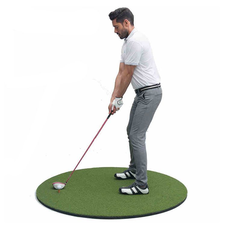 2018 New Golf Swing Training Mats Green Swing Mat Scale Practice Device