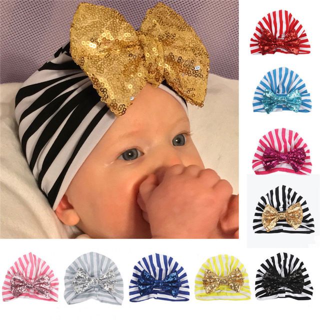 Sombrero con nudo para bebé,gorro de algodón de Color cara Sombrero con nudo para bebé,gorro de algodón de Color cara