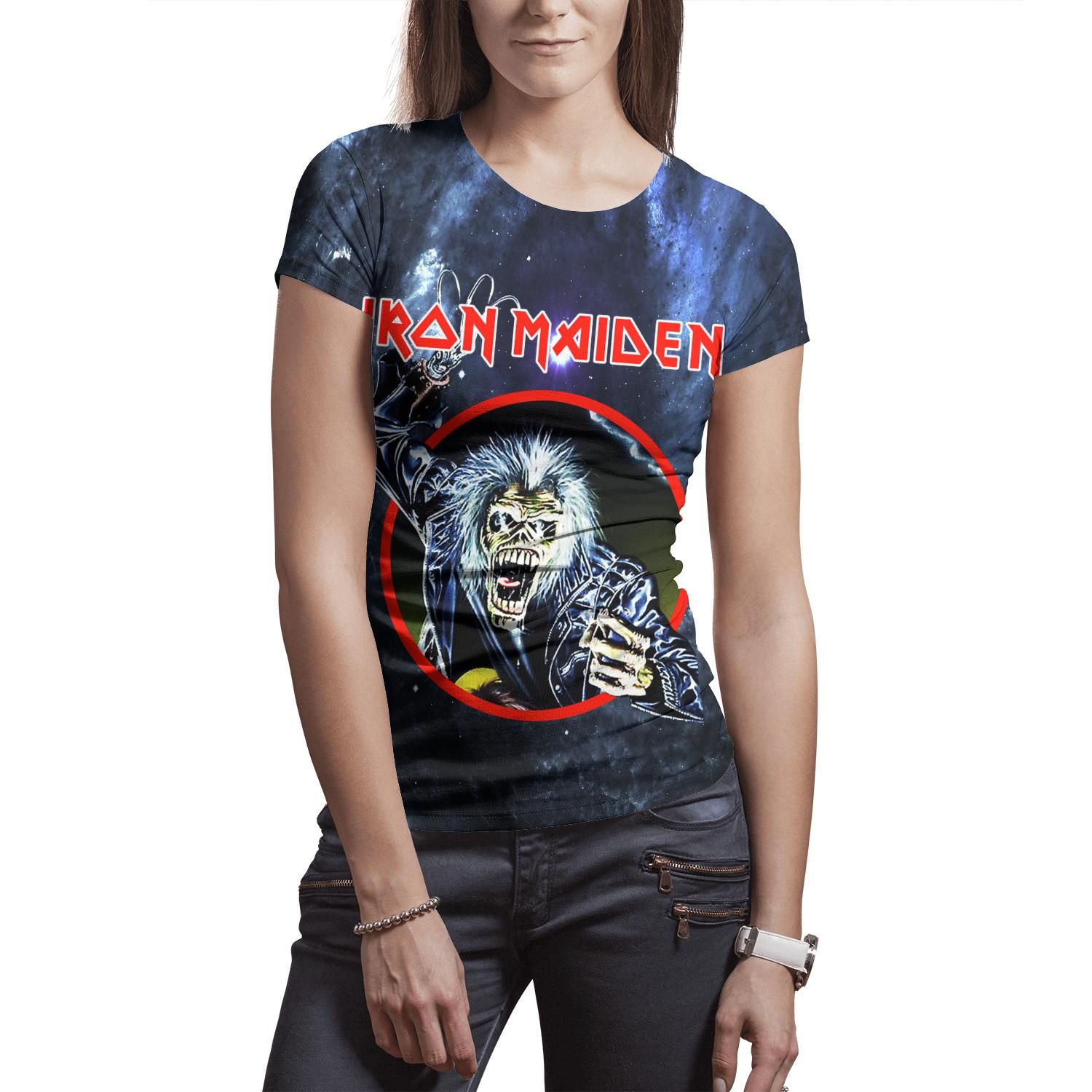 T shirt femme iron maiden | M\u0026P's Shirts
