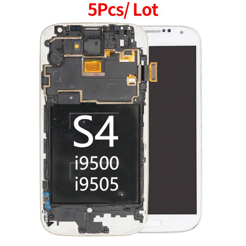2020 Tft I9500 Lcd For Samsung Galaxy S4 Gt I9500 I9505 Lcd Display Touch Screen With Digitizer Assembly With Frame From Wonwin111 17 89