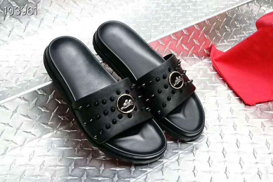 Acquistare 2019 Pantofole E Sandali Con Borchie In Pelle Da Uomo, Infradito Con  Borchie Nere, Pantofole Economiche In Gomma E Comode Scarpe Estive  Economico | Consegna Veloce E Qualità | It.Dhgate