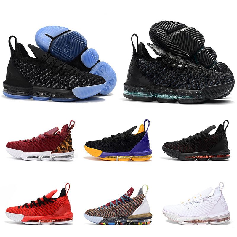 2019 más nuevo Lebron 16 zapatos de baloncesto para hombre 16 marca moda zapatillas deportivas