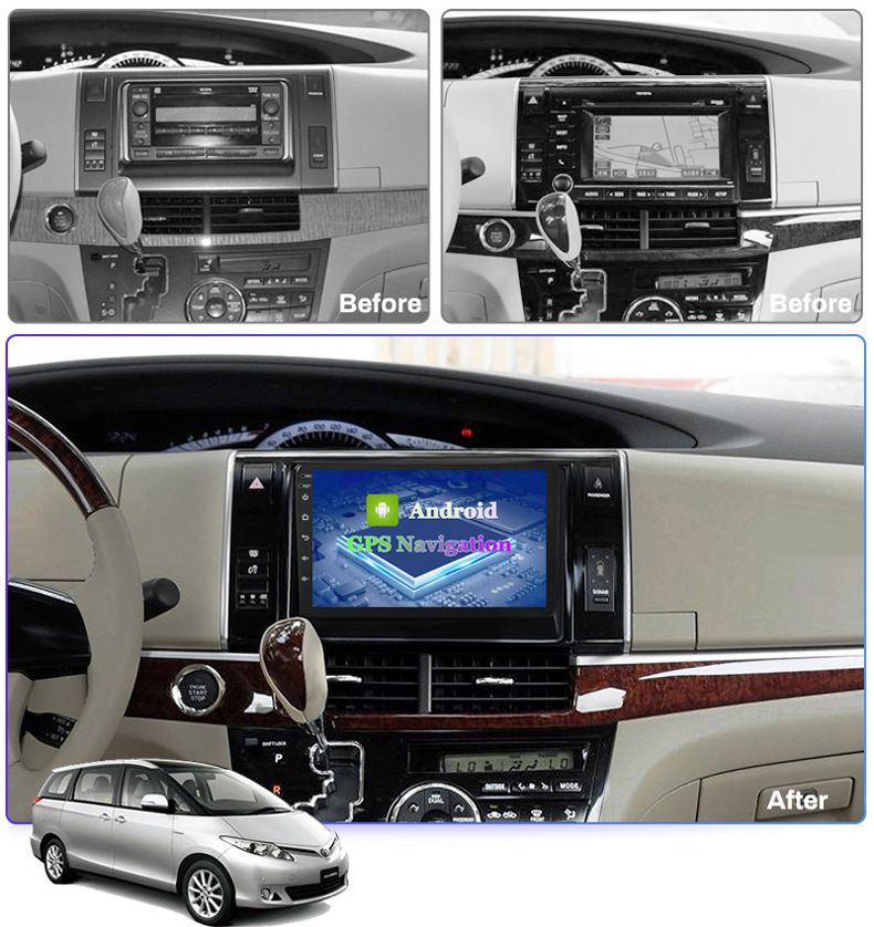 Junsun 7' 2 DIN Android Car Radio Player 1024X600 GPS Autoradio